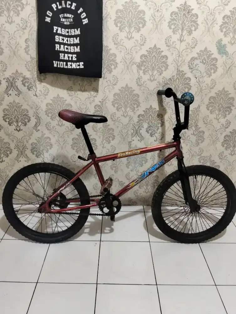 Sepeda BMX Taiwan rem torpedo ukuran 20 untuk umur 5-17 tahun