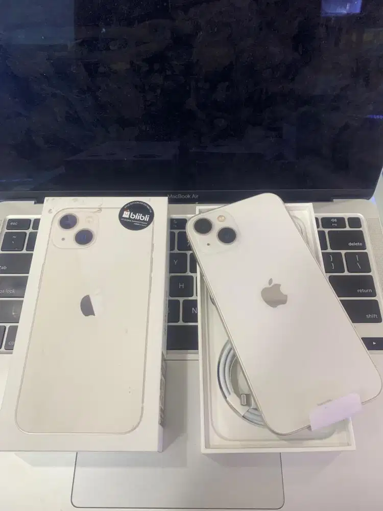 Iphone 13 128gb Starlight Garansi Resmi BNOB