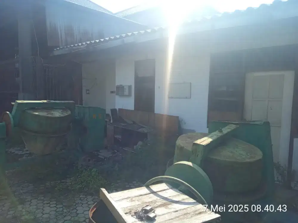 dijual gudang area mainroad dekat duren sawit