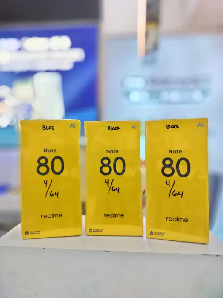Termurah Realme Note 80 Ram 4+128GB New Garansi Resmi