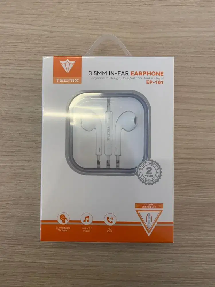 Hf Tecnix Earphone EP-101 white