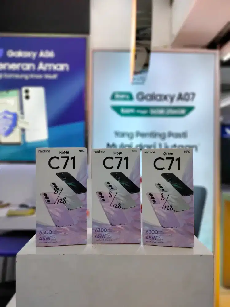 Termurah Realme C71 Ram 8+128GB NFC Garansi Resmi