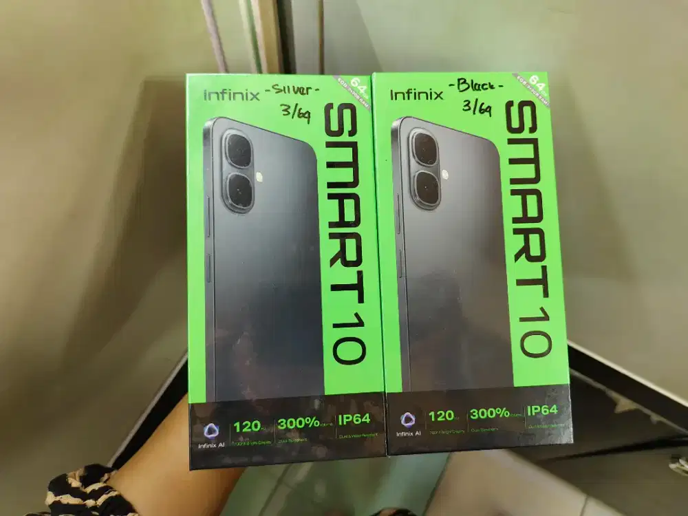 PROMO INFINIX SMART 10 3/64, 4/128 NEW GARANSI RESMI