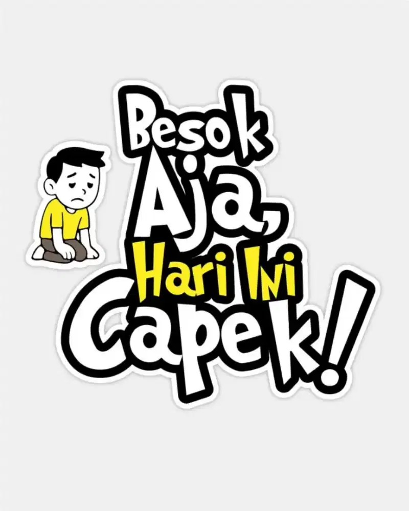 Cari kerjaan. Jemput anak. Atou jaga toko