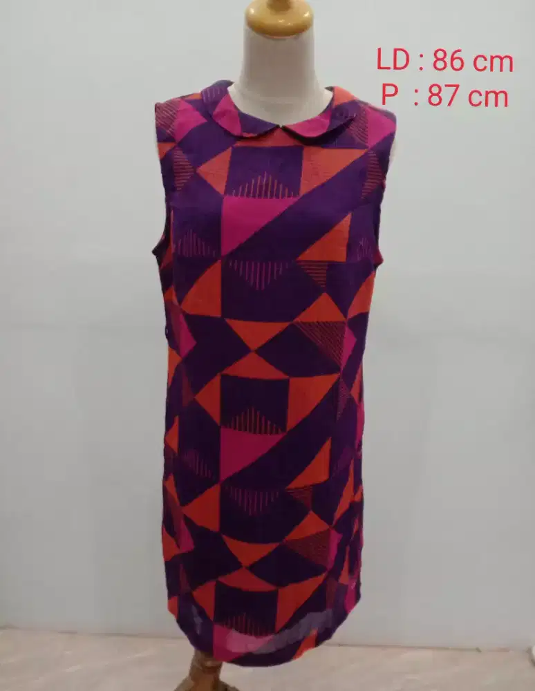Mididress Yukensi Merk Accent Preloved
