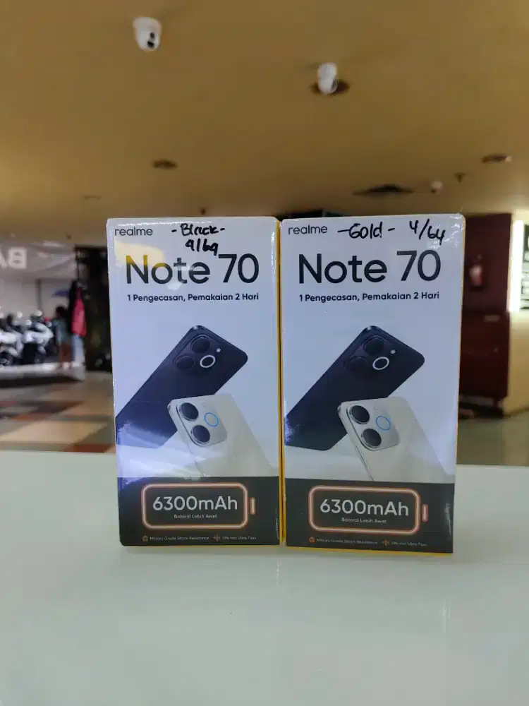 PROMO REALME NOTE 70 4/64, 4/128 NEW GARANSI RESMI