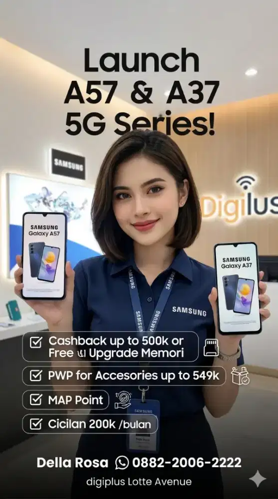 NEW GALAXY A57 5G CICILAN 200K