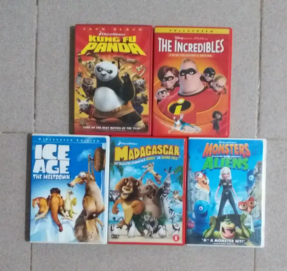 Dvd Original Film Animasi 2nd.