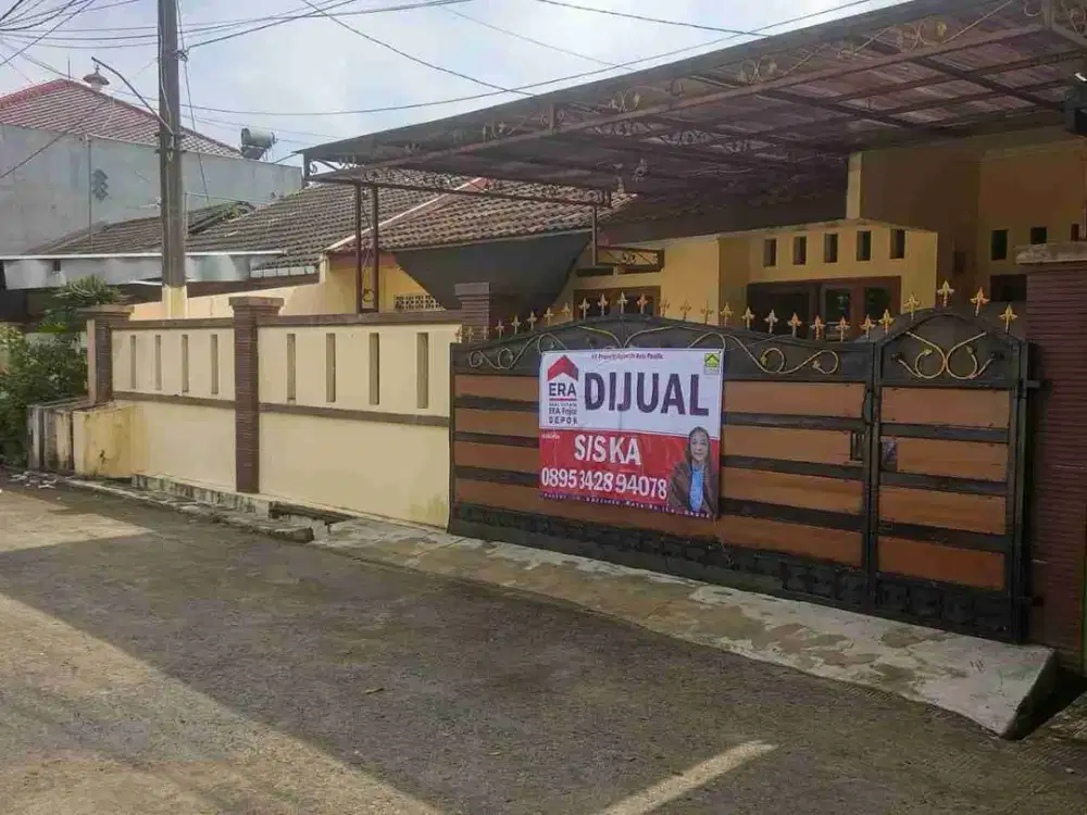 Dijual murah rumah siap huni di pondok duta 1 dekat stasiun Pondok. cina,hanya ± 3 menit ke pintu tol cinere jagorawi