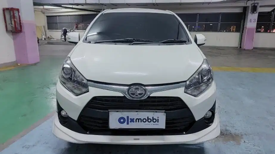 TDP 5,JT, Toyota Agya 1.2 G TRD Sportivo Bensin-MT Putih 2017