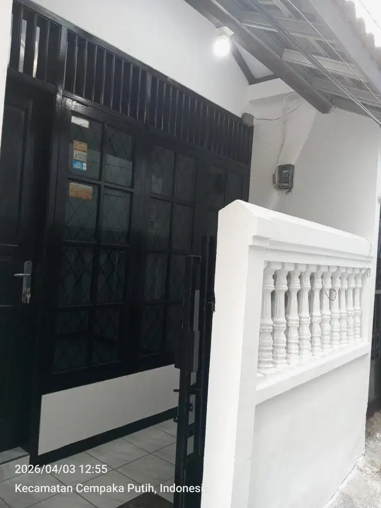 Dikontrakkan rumah RP. 31.000.000/TAHUN