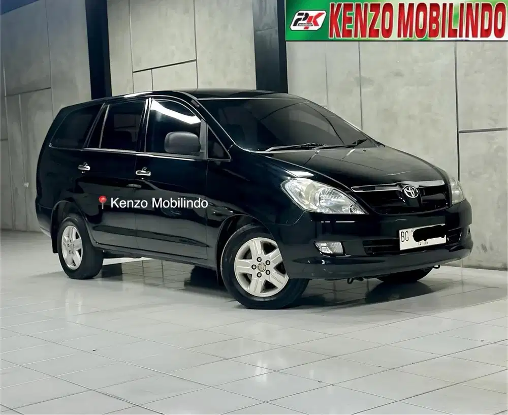 Innova Solar Matic 2,5 G AT 2004/2005 hitam,tgn 1 km 7rb/tahun top