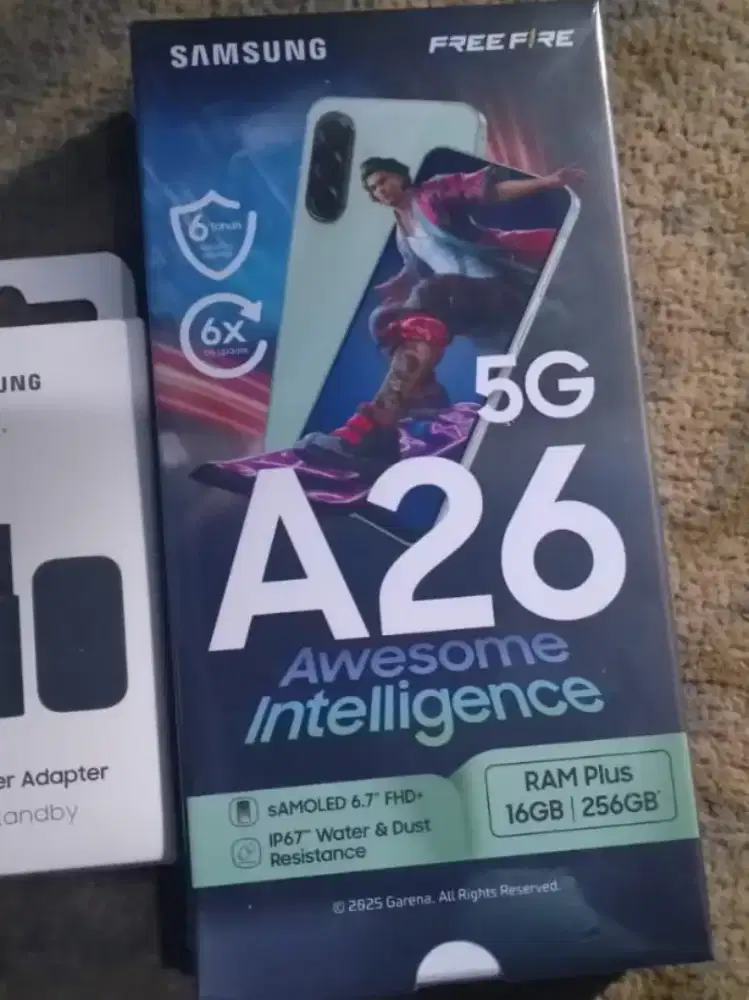 Samsung A26 5g 8+8(16)/256 SEGEL BOX FRESH