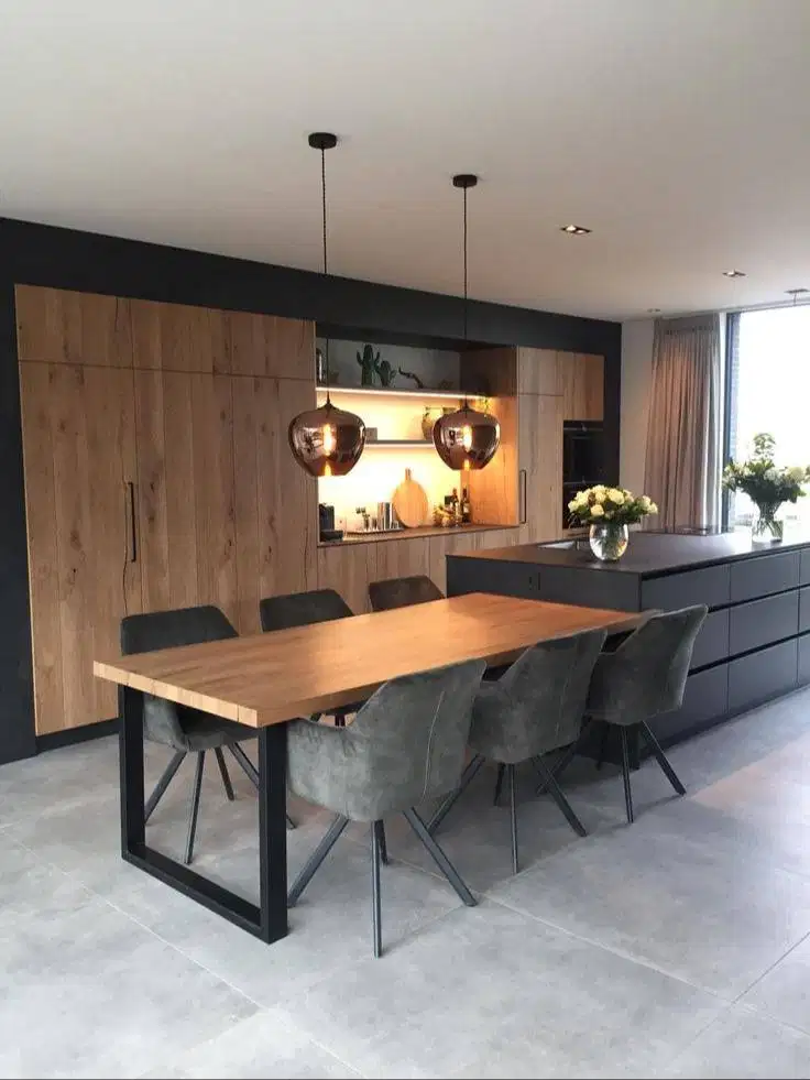 Custom Interior Kitchen Set, Backdrop TV, Lemari, Wardrobe, Kitchenset