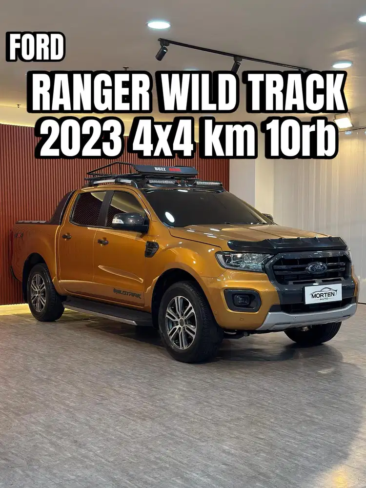 [km 10rb] Ford Ranger 2.0 Wild Trak 4x4 diesel 2023