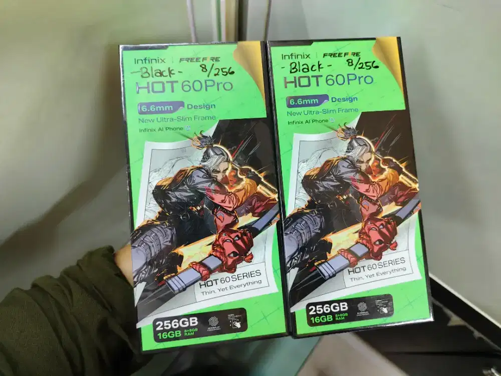 PROMO INFINIX HOT 60 PRO 8/256 NEW GARANSI RESMI