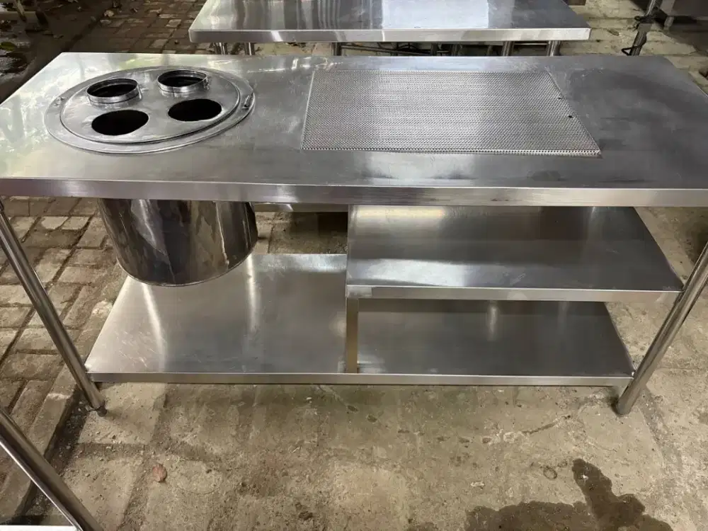 REKOMENDASI...Meja Dandang Dua Susun
Uk 165x65x85