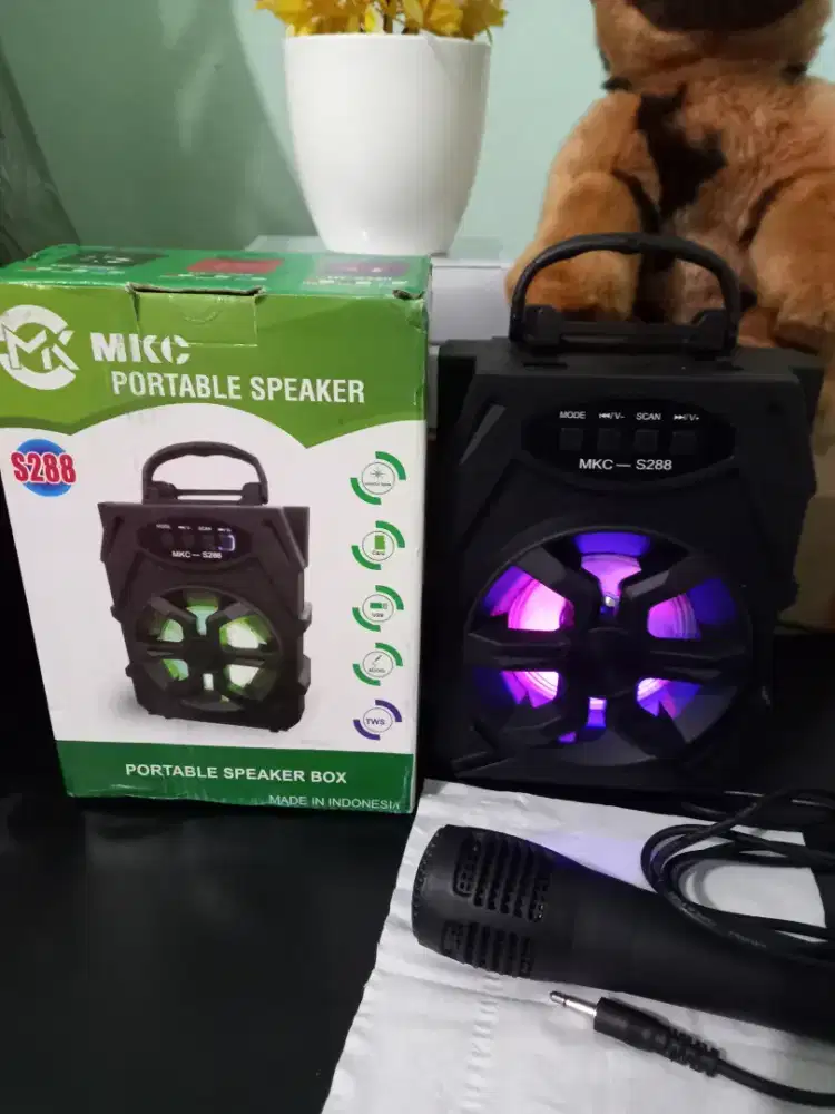 SPEAKER MINI BLUETOOT BISA KARAOKE