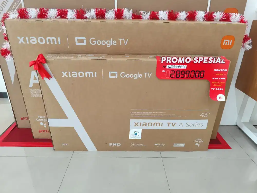 Android tv Xiaomi A series 43 bisa di cicil