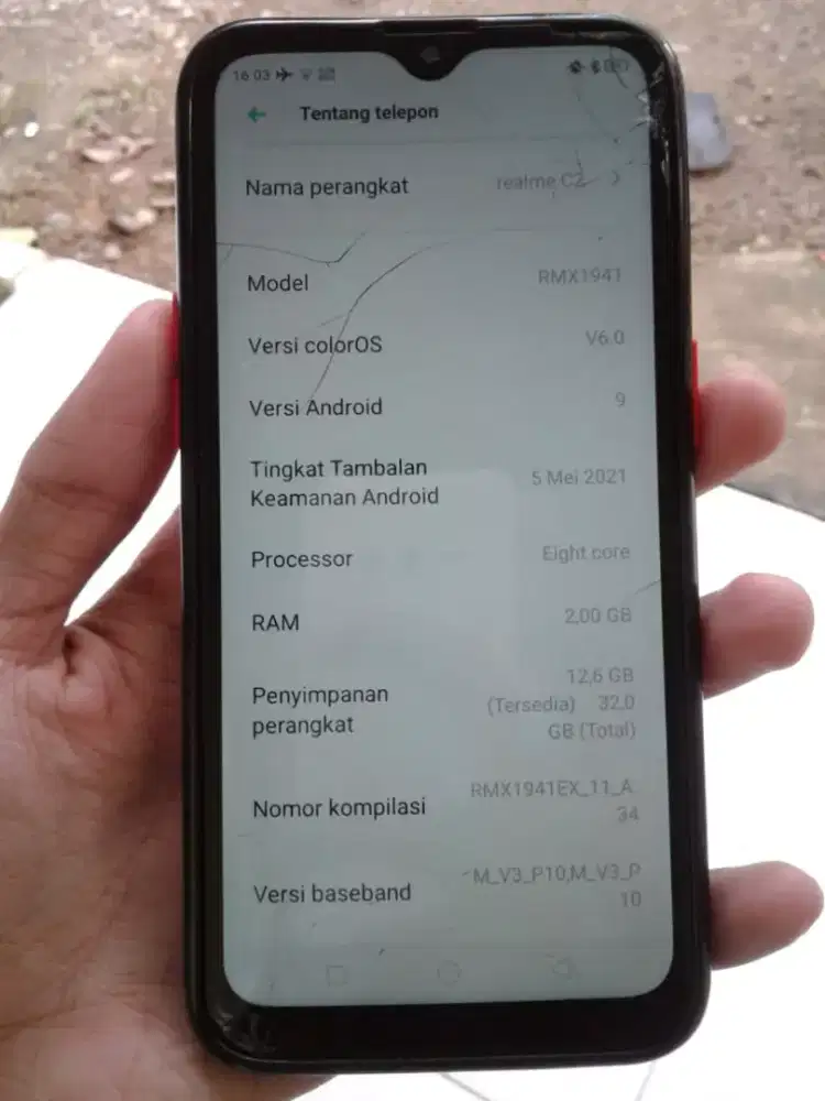 Realme C2 2/32 Batangan