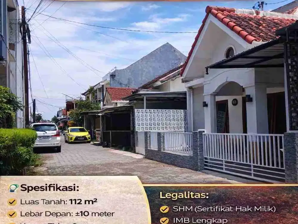 Dijual Rumah Lempongsari Sleman 3 KT Akses Mobil Harga Nego