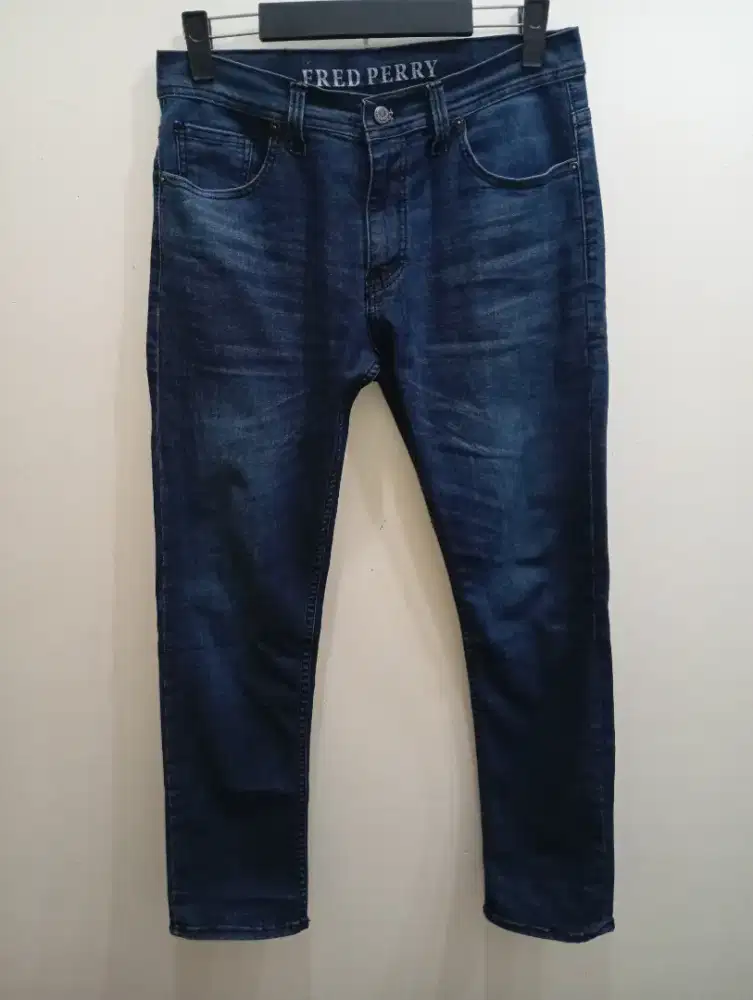 FRED PERRY BLUE DENIM JEANS
