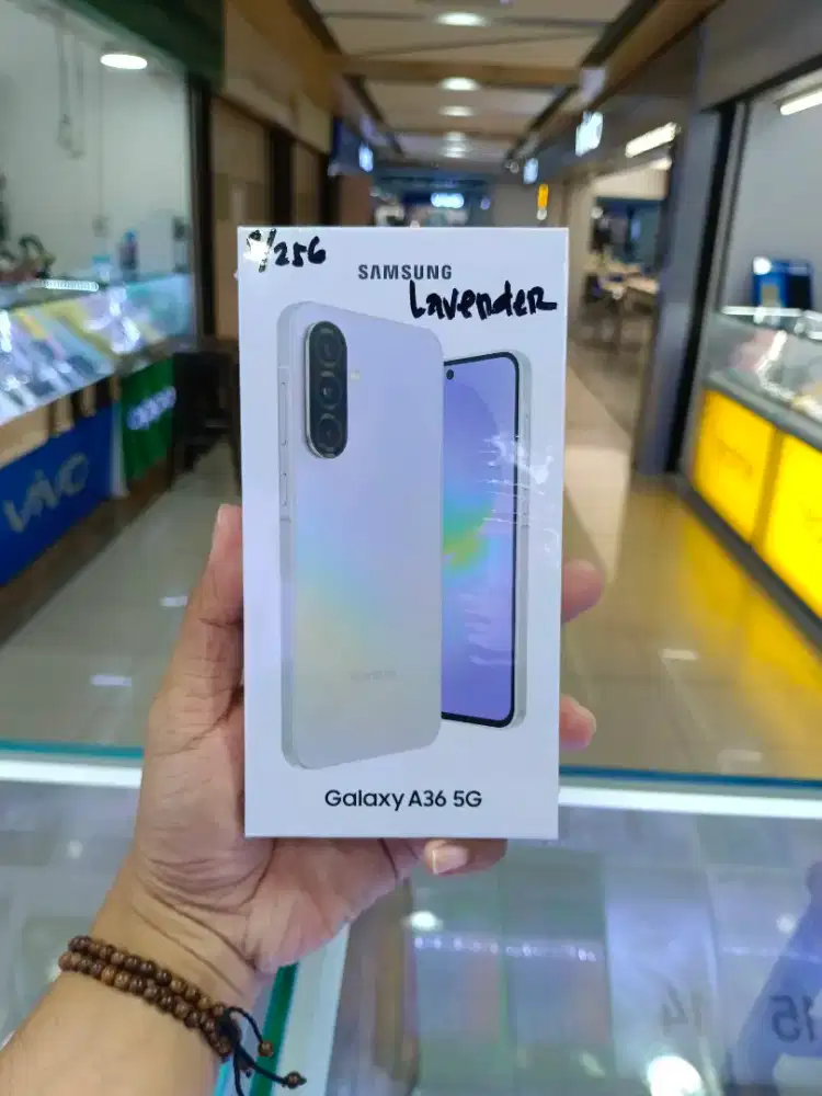Samsung Galaxy A36 5G 8/256 Lavender NEW BNIB NO REPACK Garansi SEIN