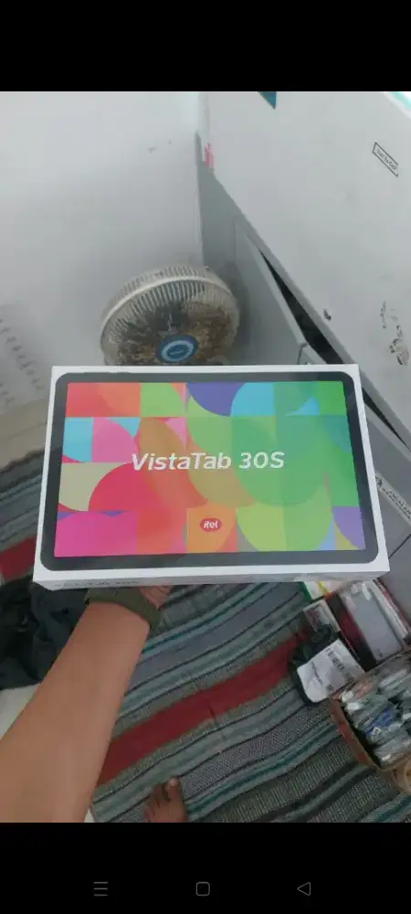 Tablet itel vista tab 30S 4/128 SIM card bonus flipcase keyboard