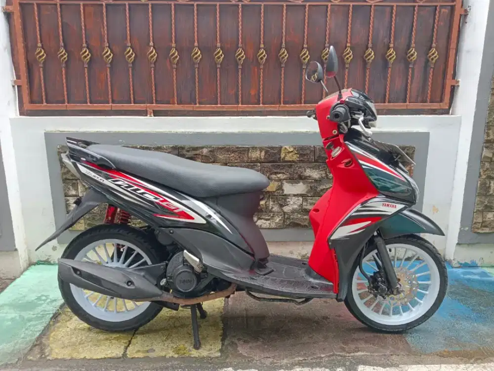 mio gt 2014 pelek dapat 2 ori nya ada mesin sehat body mulus