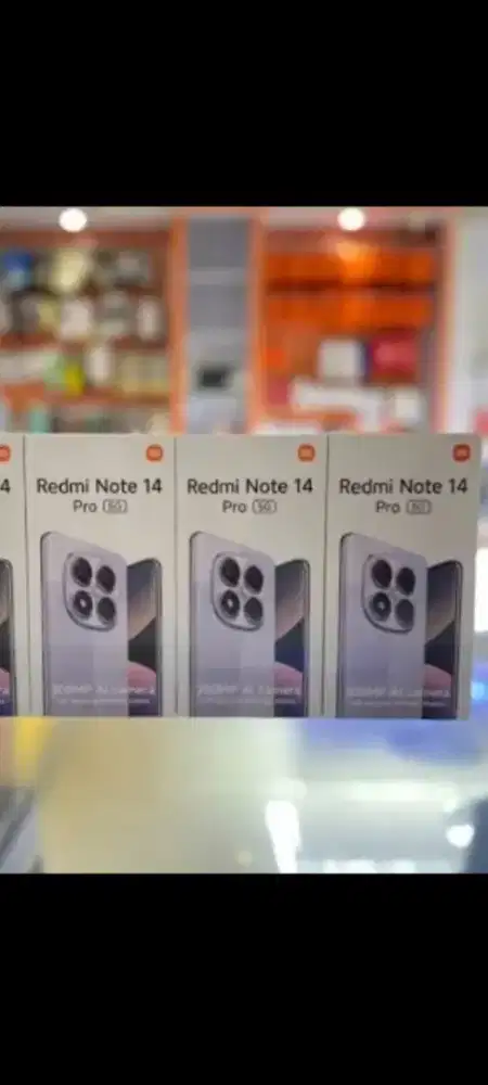 Xiaomi redmi note 14 pro 5G 8/256 layar lengkung