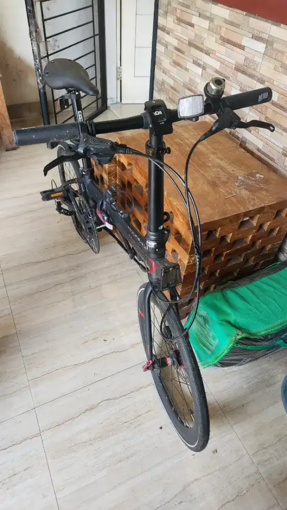 Sepeda Lipat Element Gust 16 Inch 10 Sp