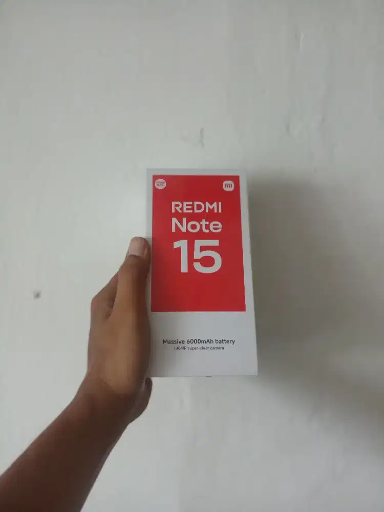 Berminat silahkan WA Xiaomi Redmi Note 15 8/128 Garansi resmi 15bln