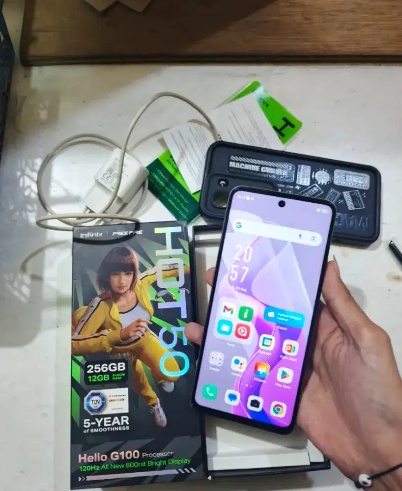 Infinix Hot 50 Ram 6+6/256 Fullset