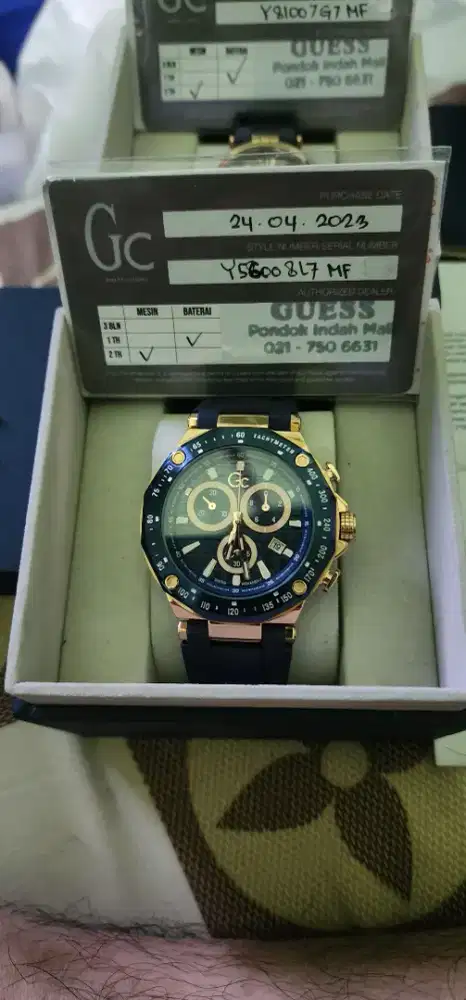 Jam original Gc Terpisah 6jt utk Gc Men Watch Swiss france Original