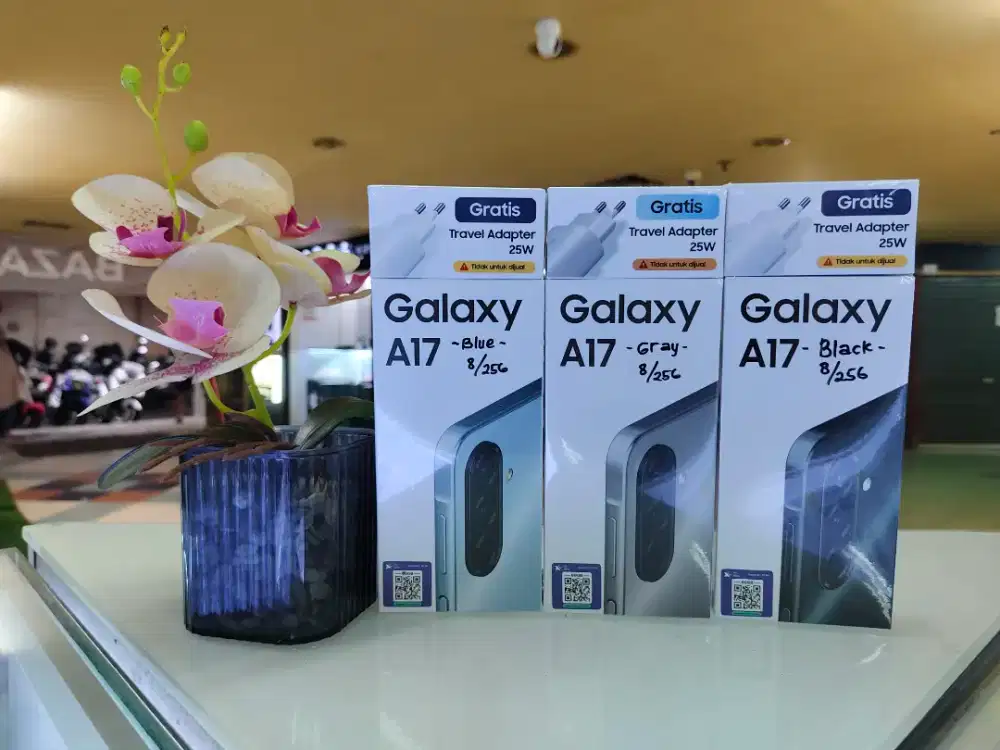 PROMO SAMSUNG GALAXY A17 4G 8/256, A17 5G 8/256 NEW GARANSI RESMI