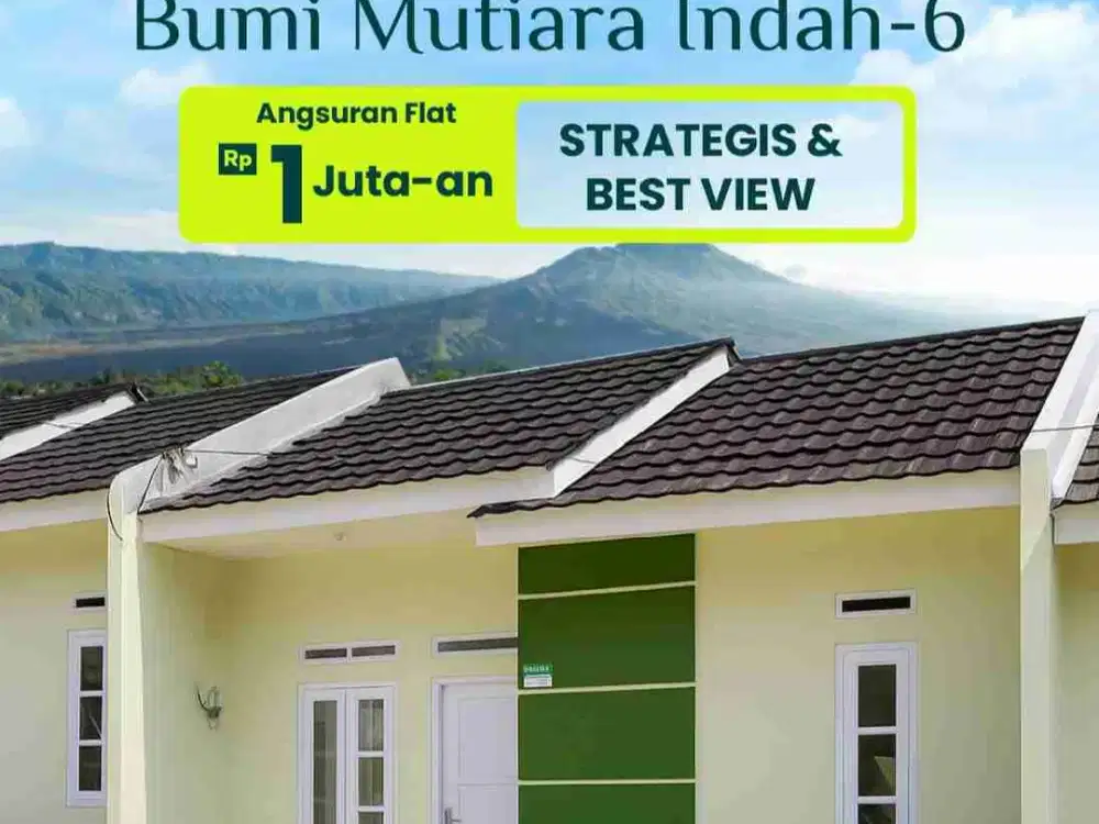 Rumah Minimalis Bebas Banjir Dekat Stasiun Parungkuda