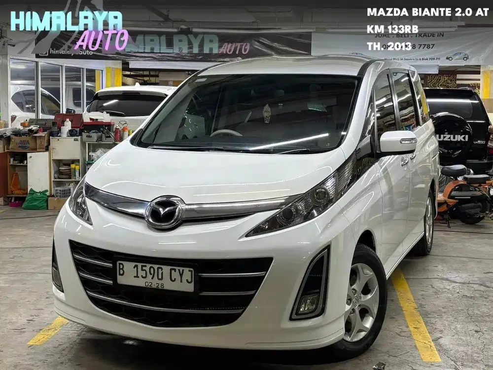 Mazda Biante 2013 2.0 Automatic Putih