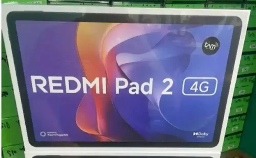Tablet Xiaomi redmi pad 2 4G 6/128 SIM card sinyal 4G LTE