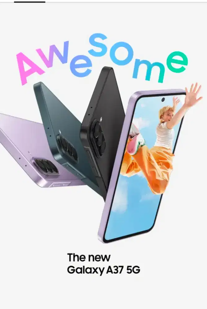 SAMSUNG GALAXY A37 128 | 256 GRATIS KEPALA CHARGER ! PROMO DIBAWAH