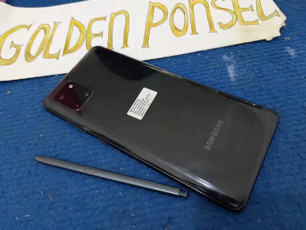 Samsung Note 10 Lite Ori (128Gb+Ram 8Gb)Perfect#Golden Ponsel