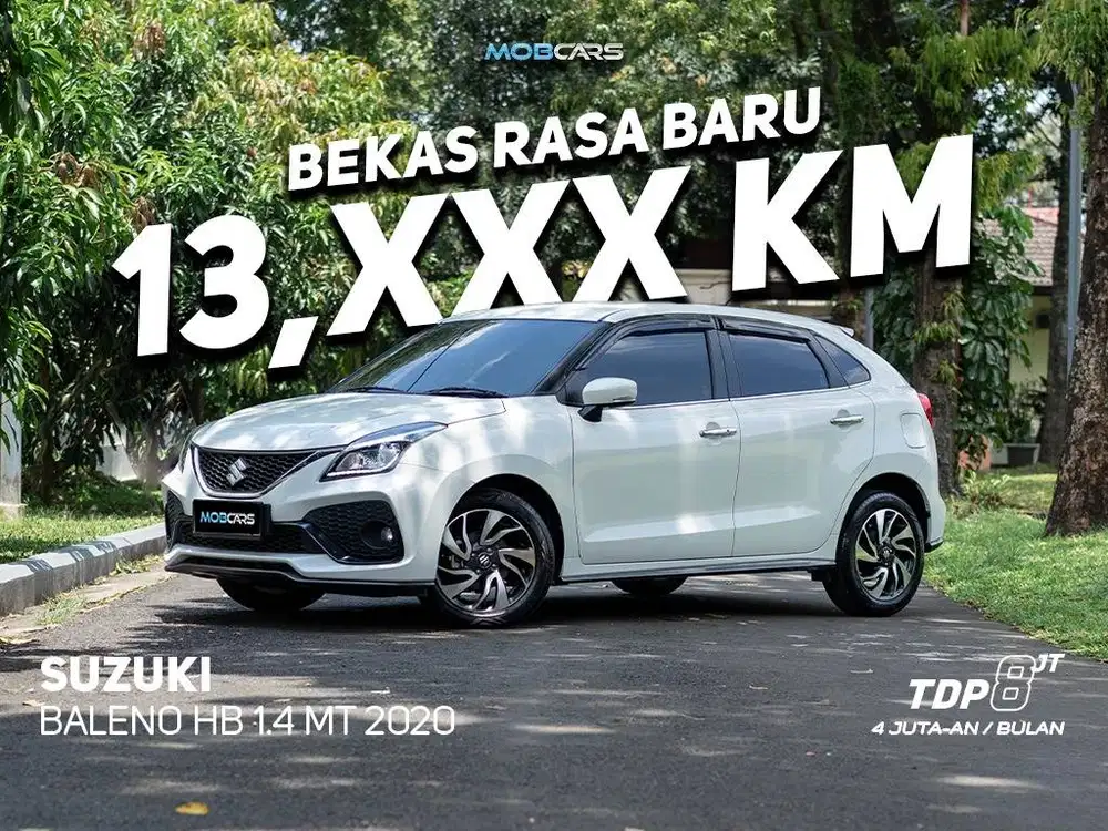 LOW KILOMETER BALENO 1.4 HB MT MANUAL 2020