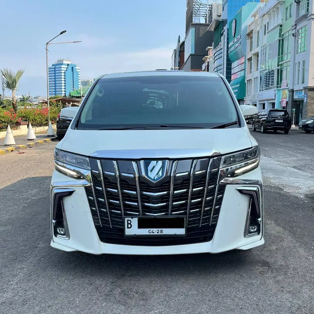 TOYOTA ALPHARD 2.5 G ATPM UPGRADE 2019 LOOKS NIK 2017 PUTIH