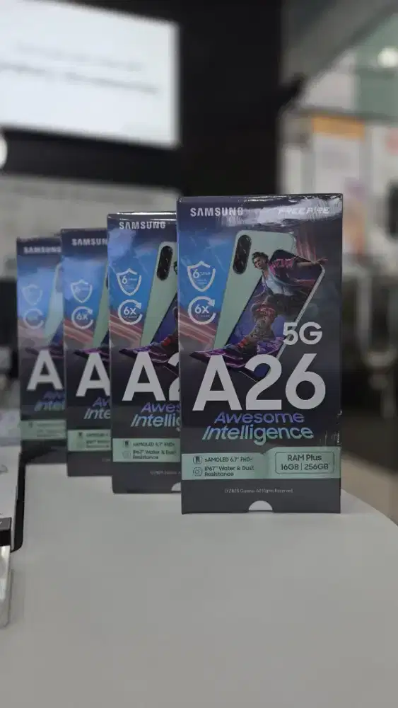 Samsung A26 5G 8/256 new garansi resmi murah