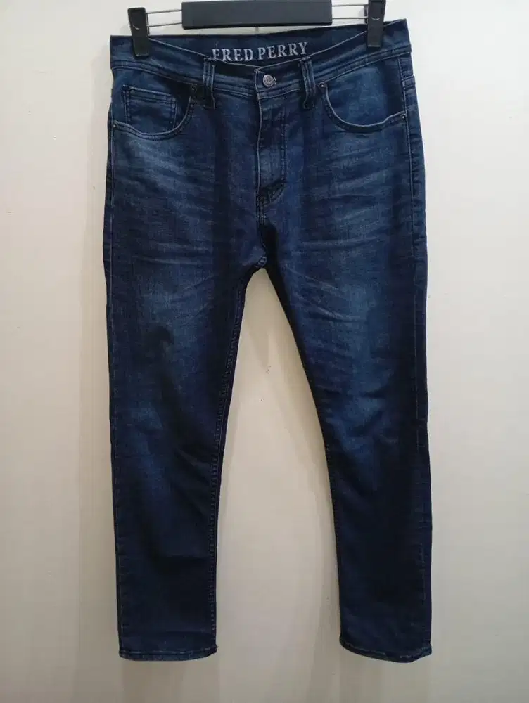 FRED PERRY BLUE DENIM JEANS