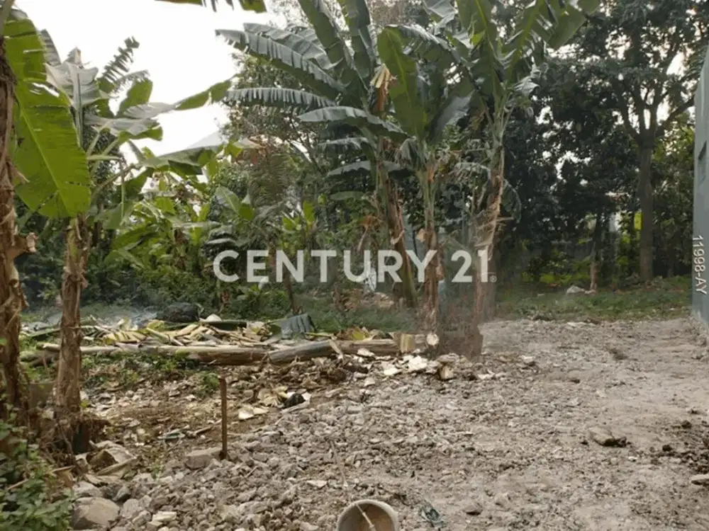 Tanah Datar Sudah SHM Lokasi Strategis Pinggir Jalan Di Depok