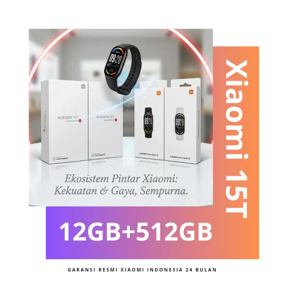 Xiaomi 15T Garansi Resmi Indonesia 24 Bulan