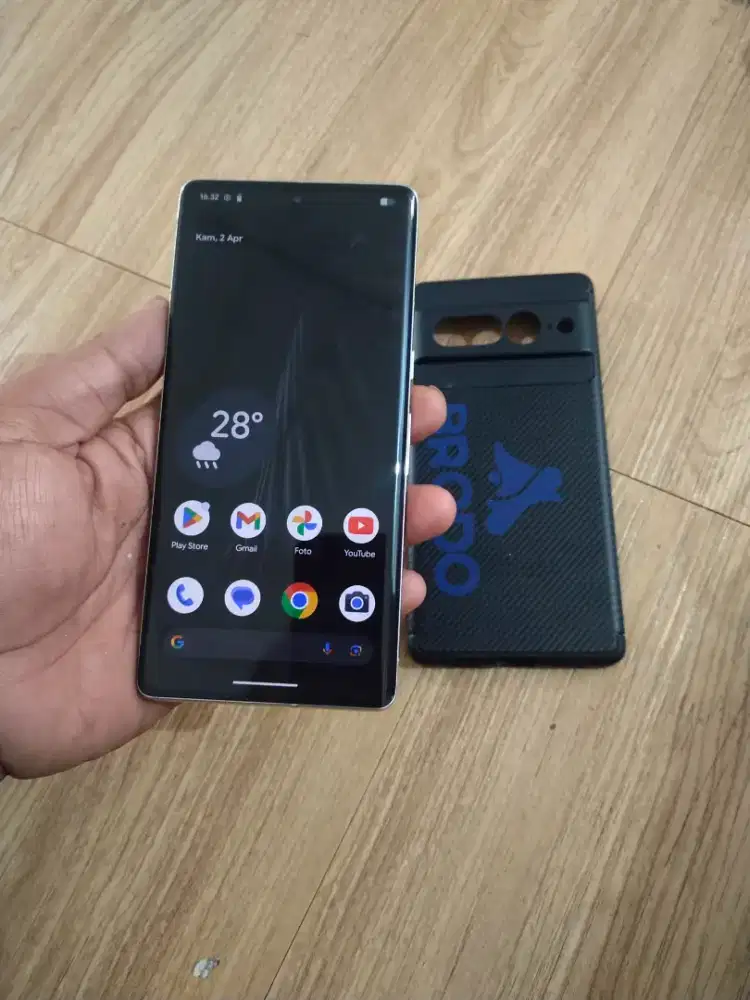 Google pixel 7 pro 128gb beacukai unit only mulus bisa tt hp lain