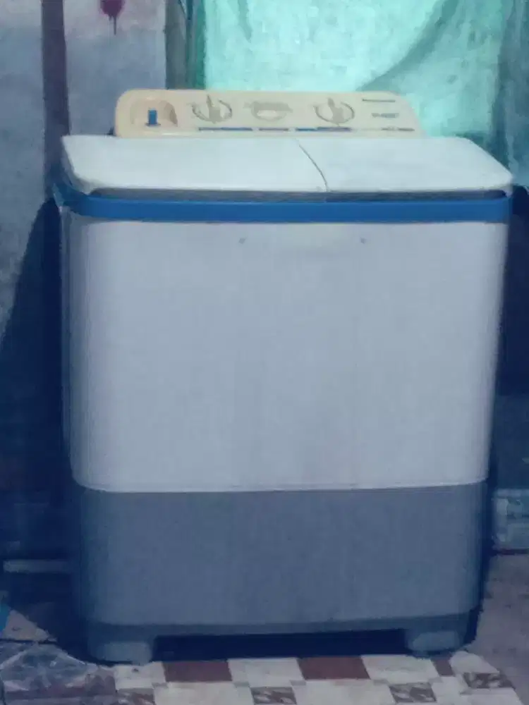 Mesin cuci Panasonic 7.5kg siap pakai..