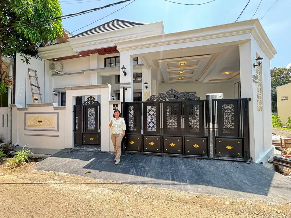 Rumah Baru Modern Klasik Cantik Mewah Megah Posisi Hook Di Citra Indah City
