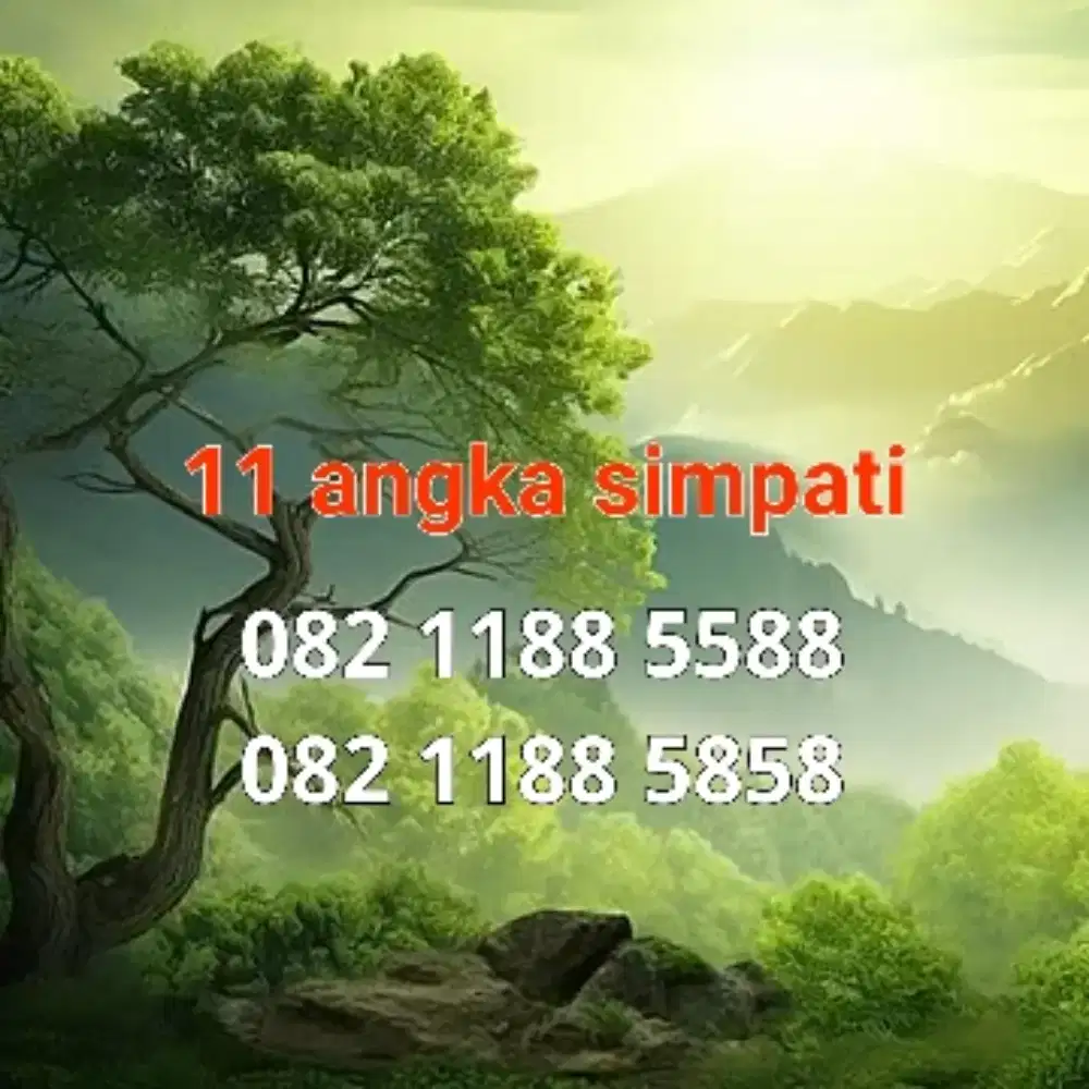 Dobel dobel nomor cantik